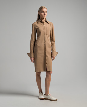 Max Mara Sportmax Бежева сукня-сорочка Felino FELINO