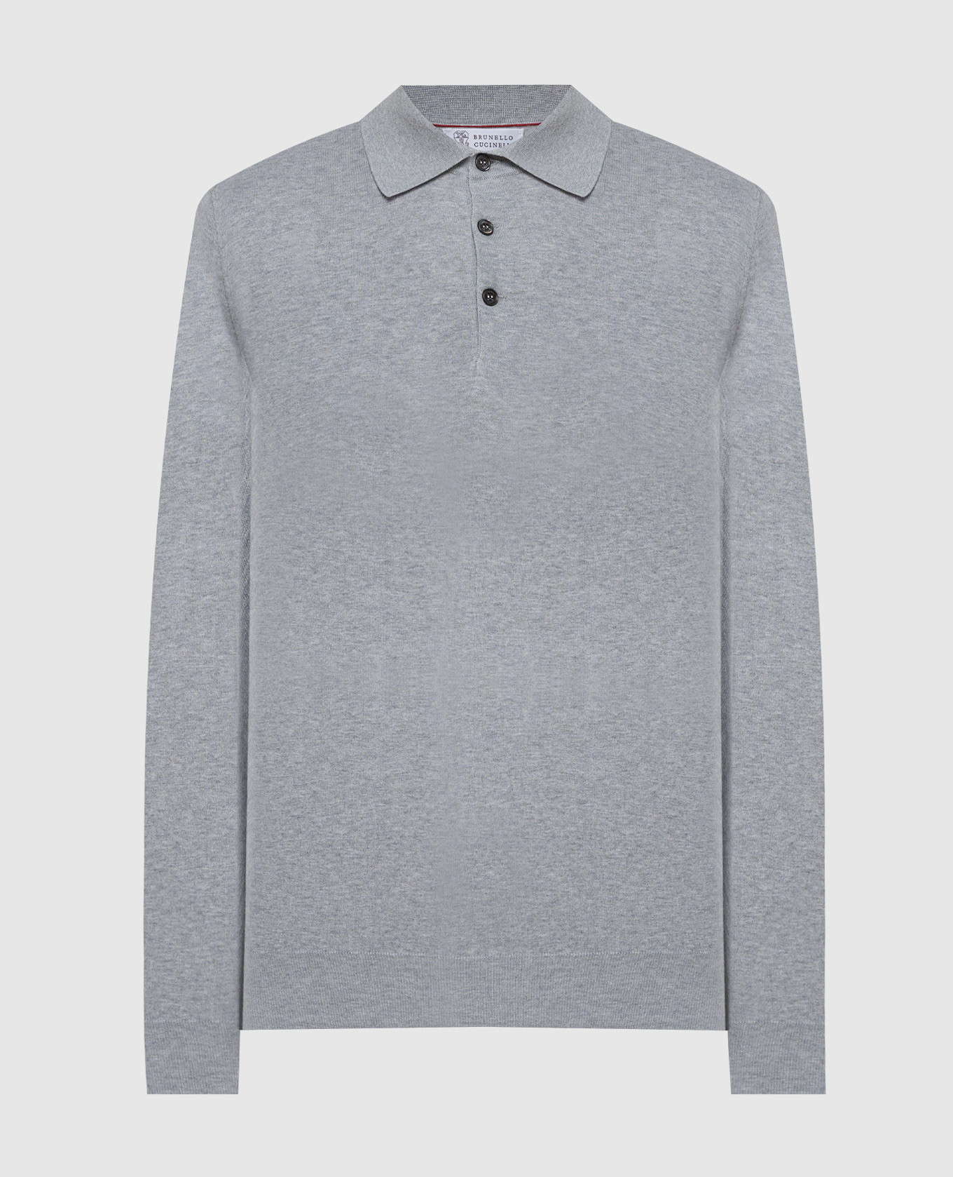 Gray polo shirt