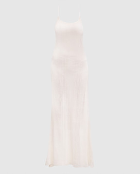 Faithfull Біла сукня максі Treillis FFK308WHT