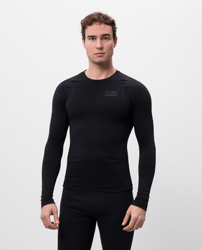 Maison Margiela MM6 Чорний лонгслів MM6 x Salomon SH0NH0009M20037