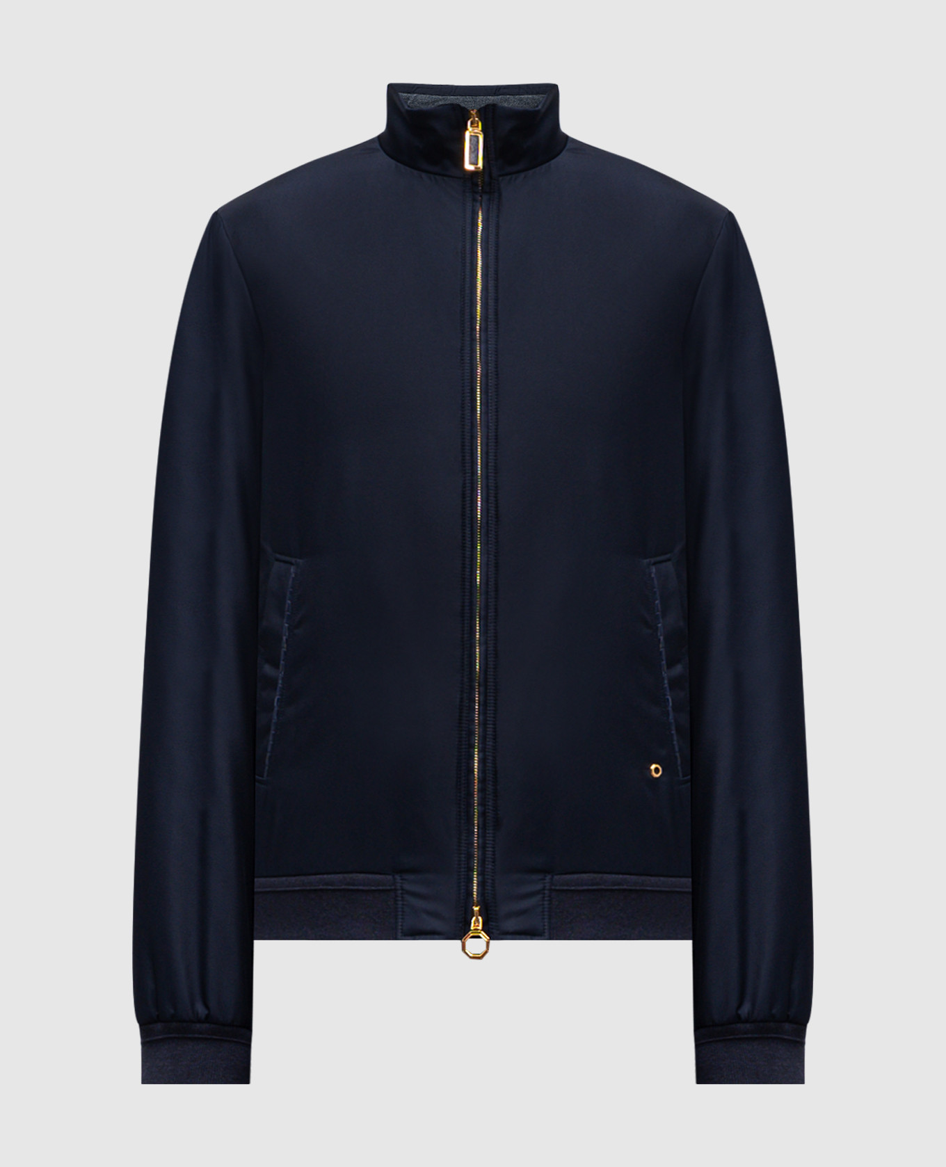 

Синяя куртка из шелка, Синий, Куртки