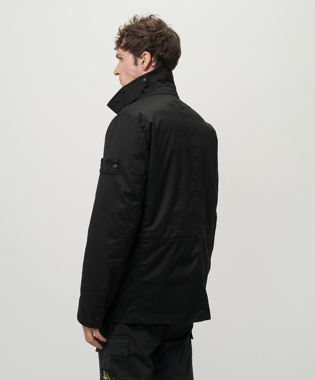 Stone Island - Черная куртка со съемной пуховой подкладкой