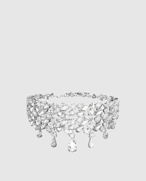 Swarovski Сріблясте кольє Mesmera 5661523