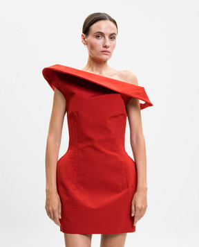 Magda Butrym Червона сукня міні DRESS32256725