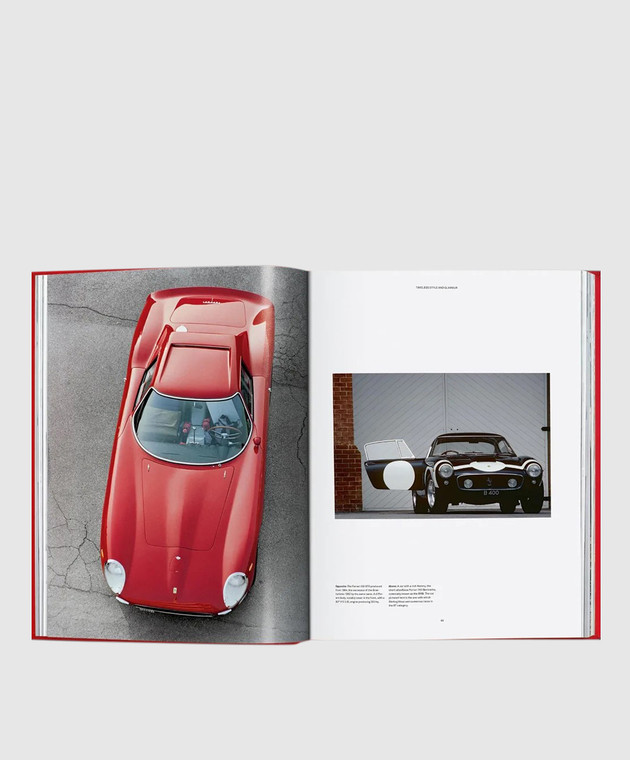 TASCHEN Книга Ferrari коллекционное издание в футляре в виде двигателя FERRARI изображение 2