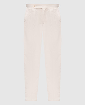 Brunello Cucinelli Бежевые штаны MP261M5030