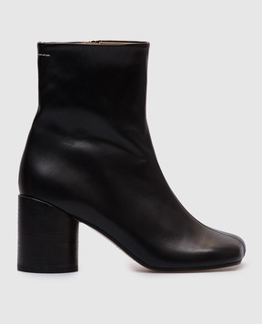 Maison Margiela MM6 Черные кожаные ботильоны S59WU0235P3628
