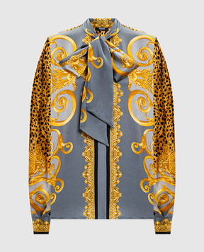 Versace Блуза із шовку Foulard Lavallière 10216371A16262