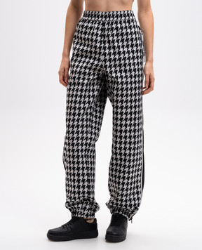 Christian Dior Штани джогери у візерунок pied-de-poule 217P43A2865