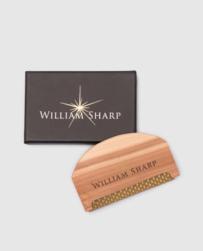 William Sharp Щетка для удаления ворса с логотипом WSHARP