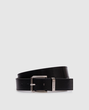 Givenchy Чорний шкіряний ремінь з логотипом BK4067K1VC