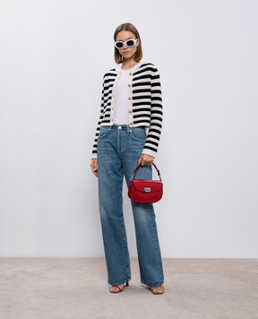 Allude Кардиган в смужку з вовни та кашеміру 24517081
