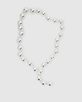 Pearl Octopuss.Y Серебристые бусы SPHERE SILVERSPHERECHAIN