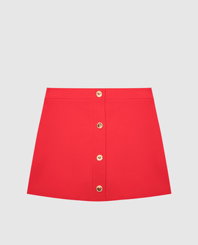 Versace Детская красная юбка на запах Cady 10181261A03401