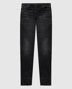 Tom Ford Чорні джинси з патчем логотипа DPH001DMC076