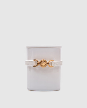 Versace Белая ароматическая свеча Medusa '95 в стеклянном подсвечнике 10179251A11960
