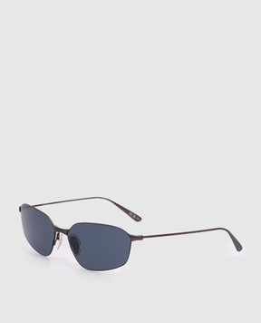 Balenciaga Серые очки Invisible Oval 812822T0005