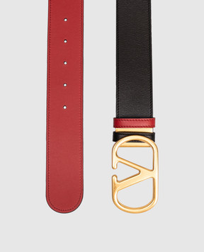 Valentino Двосторонній шкіряний ремінь Vlogo Signature 7W2T0SQ4IYR