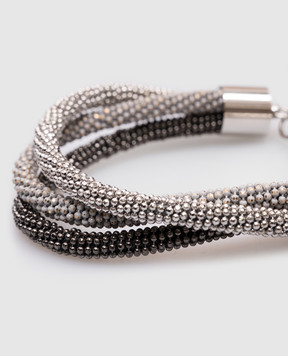 Peserico серебристый браслет с цепочкой мониль S35447C0CC452