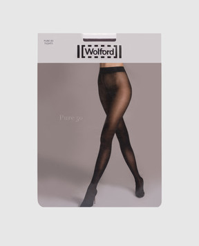 Wolford Фіолетові колготи 50 den 14434