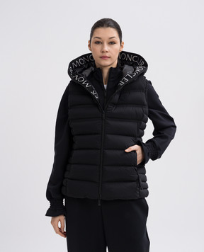 Moncler Черный пуховой жилет Aliterse K10931A00040595FK