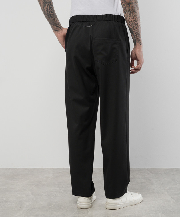Maison Margiela MM6 - Черные штаны SH2KA0020M35227 купить в Symbol