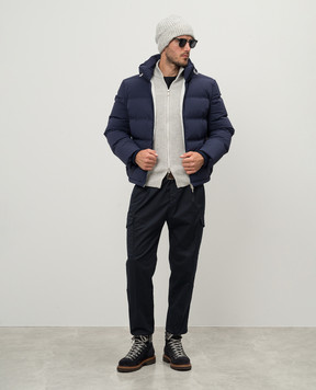 Brunello Cucinelli Синий лонгслив M0B137407