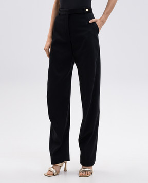 Versace Чорні штани з емблемою Medusa 10201281A14794