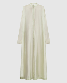 Jil Sander Зелена сукня-сорочка з шовком J40CT0195J70003