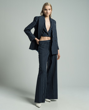 Max & Co Сині штани BASSANO в смужку BASSANO