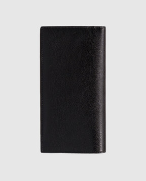 Tom Ford Чорний шкіряний гаманець з логотипом Y0423LGO033S
