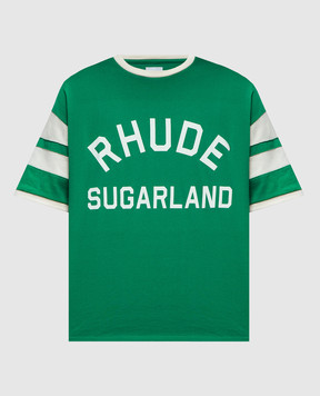 Rhude Зелена футболка SUGARLAND RINGER RHPS24TT15012372
