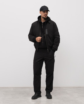 Dolce&Gabbana Черная спортивная куртка логотип G9BGDZG7PJ7
