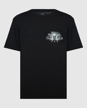 AMIRI Чорна футболка з принтом логотипа AMJYTE1027