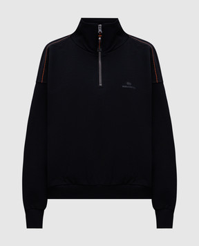 Parajumpers Черный свитшот ZENDAYA 25SPWFLEY32