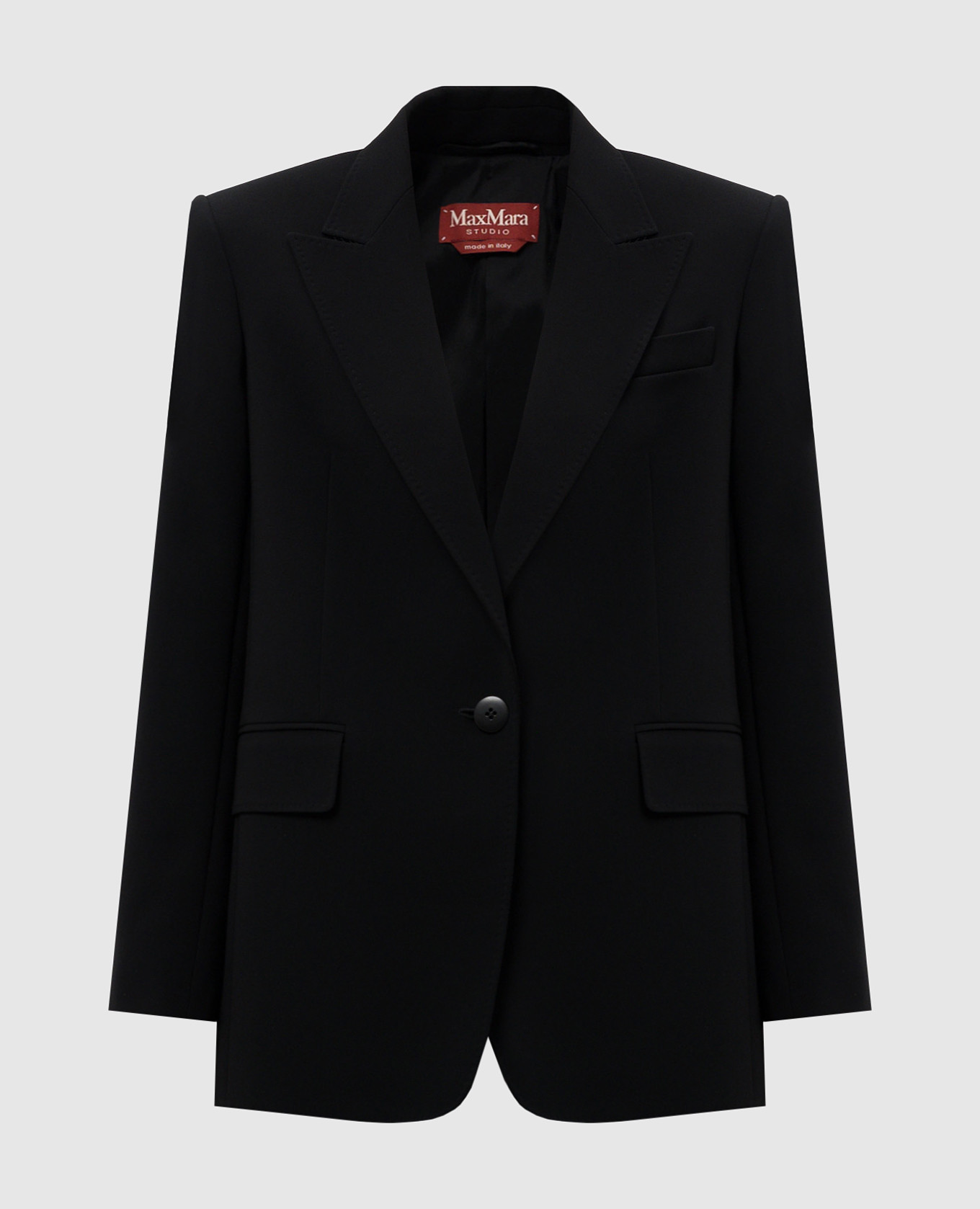 Черный жакет FURETTO