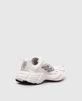 Balenciaga Белые кожаные кроссовки MONDAY 825417WDTSC