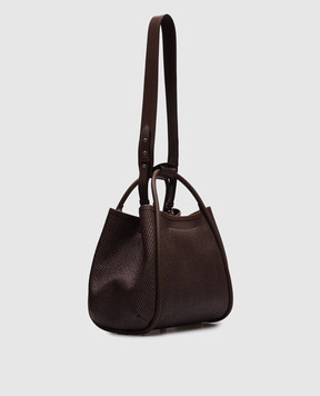 Max Mara Коричнева сумка-тоут Summer Marine S SUMMERMARINES