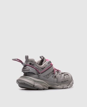Balenciaga Серые комбинированные кроссовки Track Trail Laces 800590WTRHK