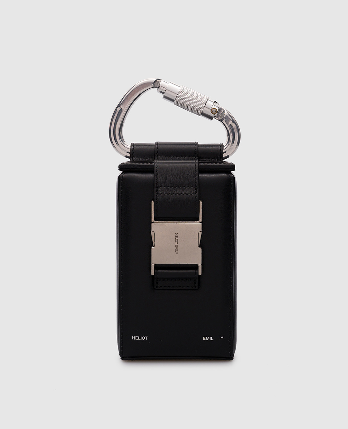 

Черная кожаная сумка Phone Sling, Черный, Сумки через плечо