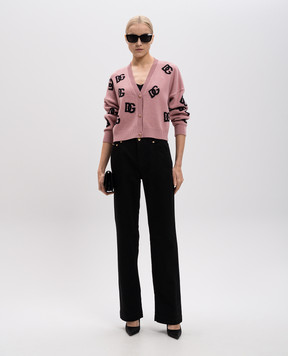 Dolce&Gabbana Чорні джинси з логотипом FTC8CDG8MM3