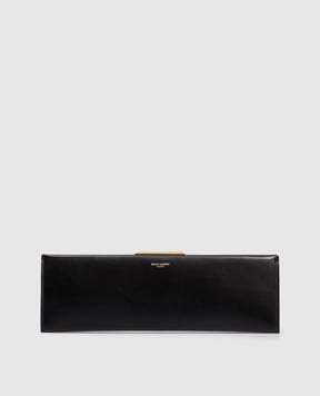 Saint Laurent Черный кожаный минодьер MIDNIGHT 697658AAAML