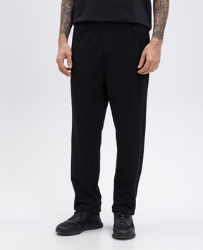 Moncler Чорні спортивні штани з логотипом K20918H0000289AZY