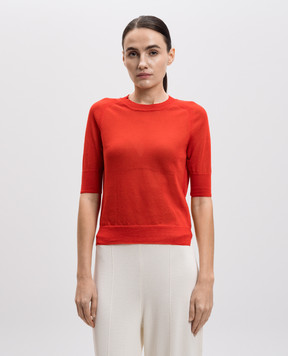 Ermanno Scervino Красный топ D465L301EKR