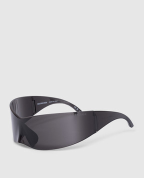 Balenciaga Чорні сонцезахисні окуляри Panther Mask 768060T0003m