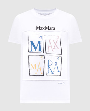Max Mara Біла футболка COLIBRI COLIBRI