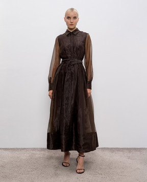 Simkhai Коричневое платье-рубашка Montgomery 5251015O
