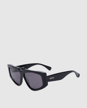 Max Mara Черные солнцезащитные очки GLIMPSE8 GLIMPSE8