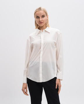PROENZA SCHOULER Белая блуза Demi с шелком R2444000BY297