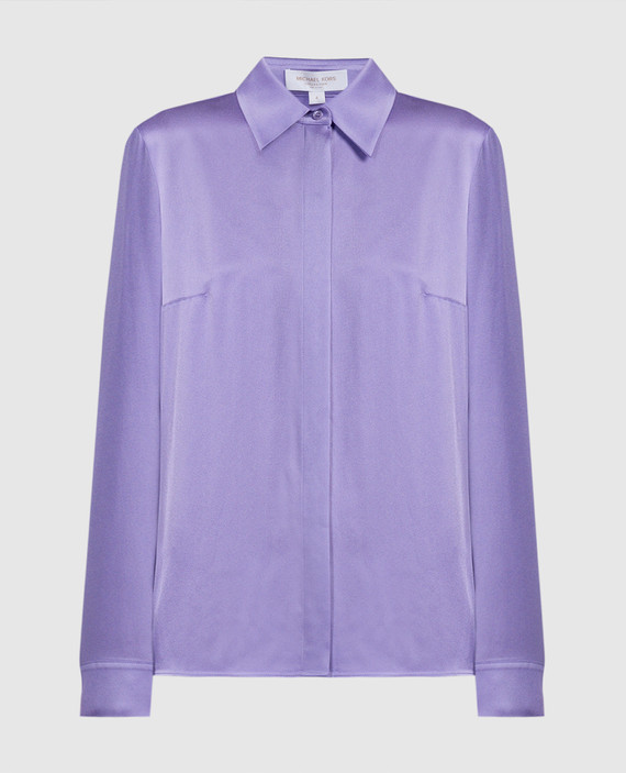 Hansen purple blouse